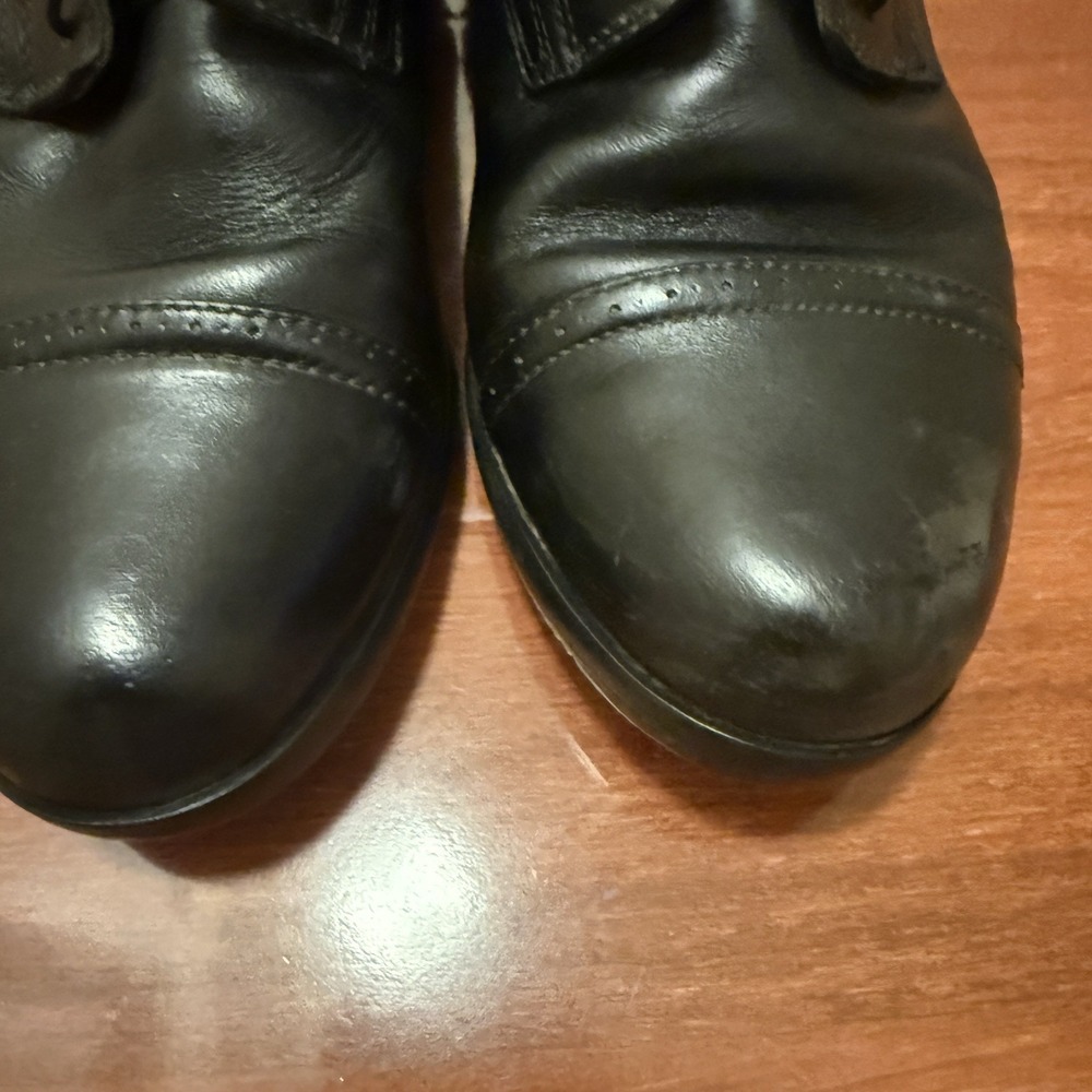 Ariat Women's Black Leather Upper Riding Ankle Boots 9B - Picture 9 of 9